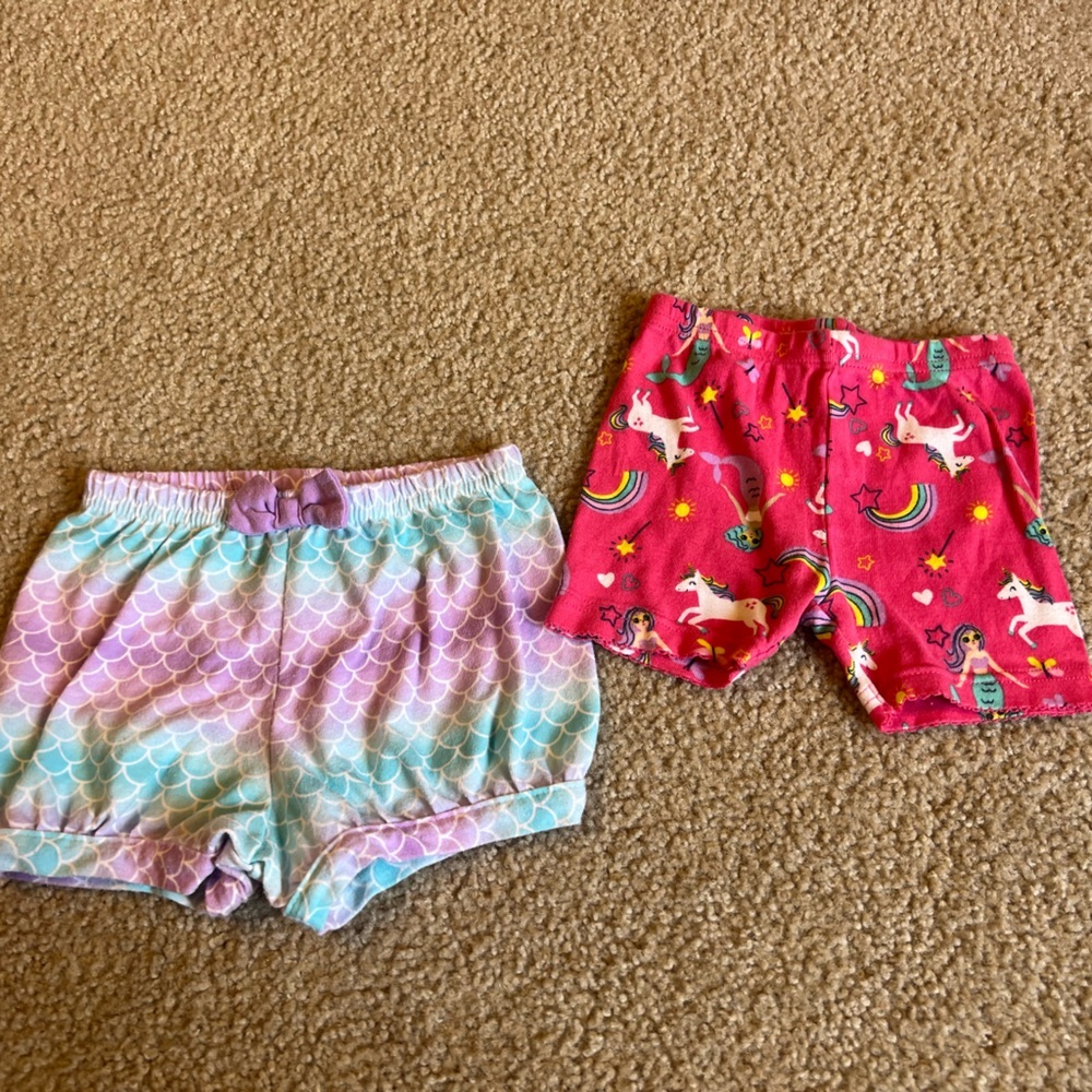 Garanimals and carters Kids Casual Shorts - Pink and Purple